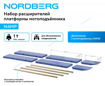 Набор расширителей платформы мотоподъемника N4M2 для квадроциклов Артикул: N4MP