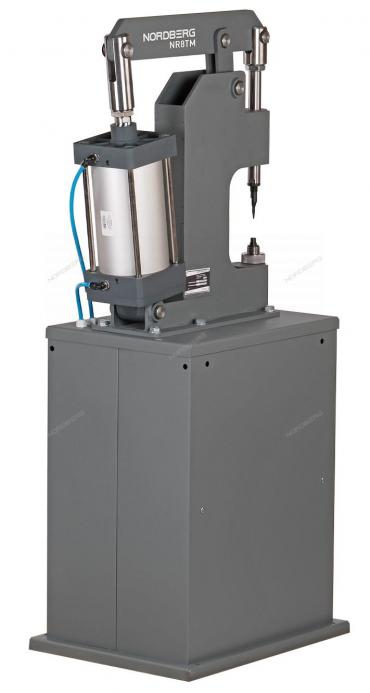 Пневматический станок для заклепки тормозных колодок, цилиндр 160, с тумбой Артикул: NR8TM