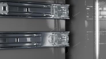 Тележка инструментальная, 7 выдвижных ящиков, с системой защиты от опрокидывания, серая Артикул: T7P(G)