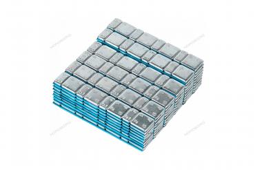 Грузики самоклеящиеся (4х5+4х10 г) Fe закругленные L=12 см, 50 лент Артикул: W510FR2