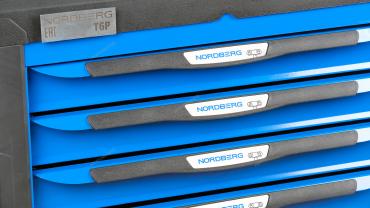 Тележка инструментальная, 6 выдвижных ящиков, с системой защиты от опрокидывания, синяя Артикул: T6P(B)