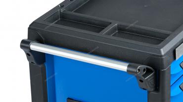 Тележка инструментальная, 5 выдвижных ящиков, с системой защиты от опрокидывания, синяя Артикул: T5P(B)