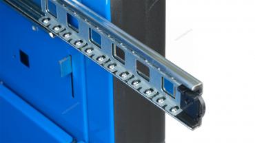 Тележка инструментальная, 7 выдвижных ящиков, с системой защиты от опрокидывания, синяя Артикул: T7P(B)