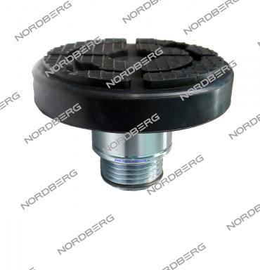 Опора винтовая регулируемая, рабочий ход резьбы 65 мм, посадочный диаметр 60 мм Артикул: 02-00008473