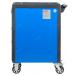 Тележка инструментальная, 7 выдвижных ящиков, с системой защиты от опрокидывания, синяя Артикул: T7P(B)
