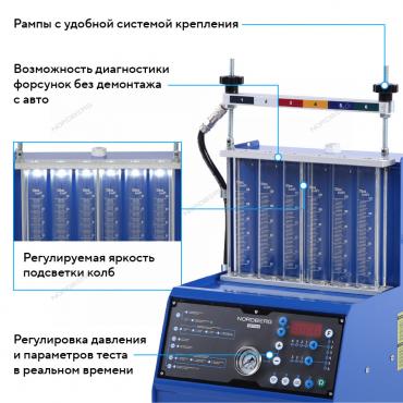 Установка для тестирования и очистки форсунок   CMT31AG