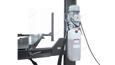 Подъемник четырехстоечный 5 т, c ручной траверсой 3 т N433, для сход-развала, механическое снятие Артикул: 4450_MG(M)