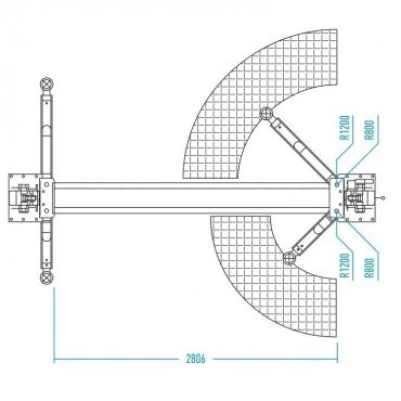 Двухстоечный подъемник Nordberg 4122A-4T_220