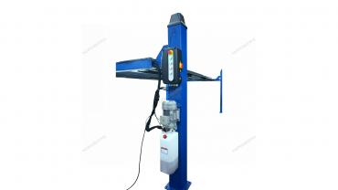 Подъемник четырехстоечный 5 т, c ручной траверсой 3 т N433, для сход-развала, электростопоры Артикул: 4450J_EB(M)