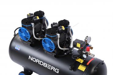 Компрессор безмасляный 220 В, ресивер 125 л, 500 л/мин Артикул: NCEO120/500