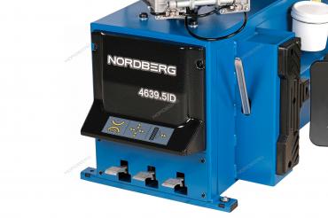 Станок шиномонтажный полуавтомат, двухскоростной, стол с накладками, 380 В, синий   4639,5ID(B) 380