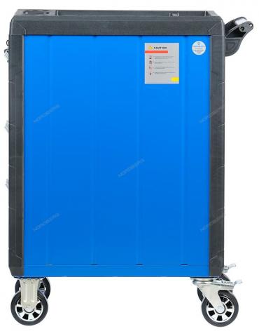 Тележка инструментальная, 5 выдвижных ящиков, с системой защиты от опрокидывания, синяя Артикул: T5P(B)