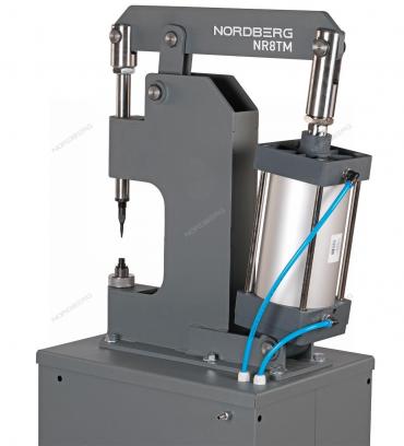 Пневматический станок для заклепки тормозных колодок, цилиндр 160, с тумбой Артикул: NR8TM