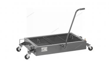 Емкость для сбора масла на колесах, 58 л, серая Артикул: NO2358(G)