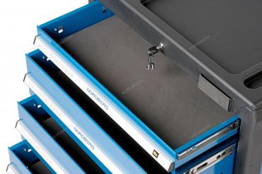 Тележка инструментальная, 5 выдвижных ящиков, синяя Артикул: T5N(B)