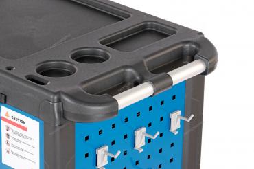 Тележка инструментальная, 7 выдвижных ящиков, синяя Артикул: T7N(B)