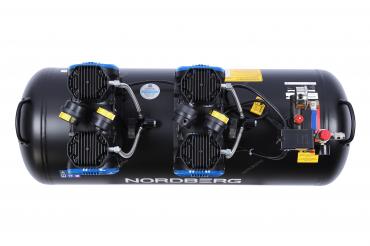 Компрессор безмасляный 220 В, ресивер 125 л, 500 л/мин Артикул: NCEO120/500