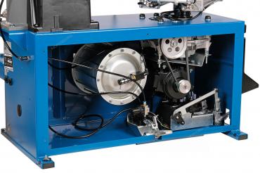 Станок шиномонтажный полуавтомат, двухскоростной, стол с накладками, 380 В, синий   4639,5ID(B) 380