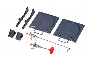 Стенд сход-развал 3D укороченная колонна для ям, синий Артикул: C802-P (5005)