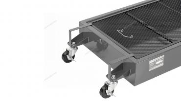 Емкость для сбора масла на колесах, 58 л, серая Артикул: NO2358(G)