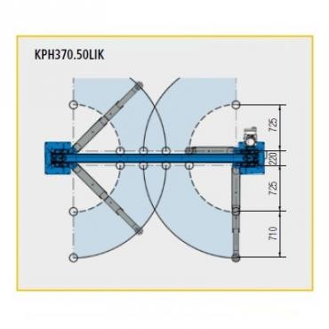 Двухстоечный подъемник г/п 5500 кг Ravaglioli KPH370.55LIK