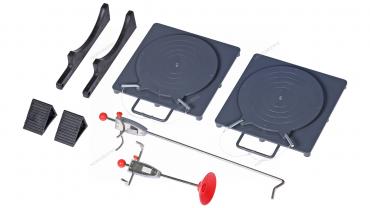 Стенд сход-развал 3D укороченная колонна для ям, серый Артикул: C802-P (7015)