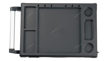 Тележка инструментальная, 7 выдвижных ящиков, с системой защиты от опрокидывания, серая Артикул: T7P(G)