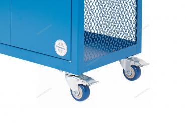 Тележка инструментальная, 3 полки с дверцами Артикул: T2N