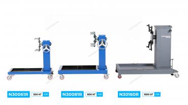 Кантователь двигателя профессиональный с редуктором, 800 кг Артикул: N30081R