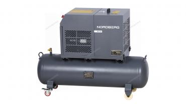 Компрессор винтовой, 4 кВт, 10 бар, 450 л/мин, ресивер 180 л Артикул: NCF5R