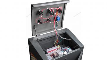 Подъемник ножничный 3,5 т, с встроенными адаптерами для SUV авто, 380 В, серый N631-3,5G_380