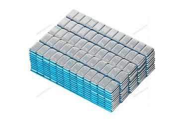 Грузики самоклеящиеся (12х5 г, L=14 см) Fe закругленные, 50 лент Артикул: W5FR4