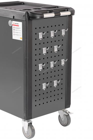 Тележка инструментальная, 6 выдвижных ящиков, серая Артикул: T6N(G)