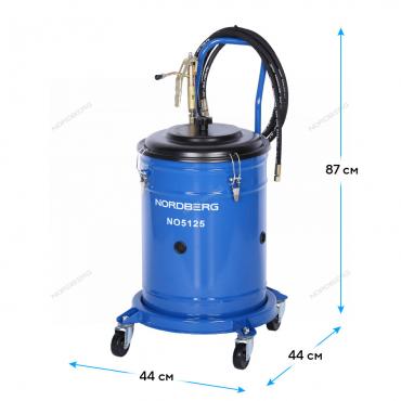 Установка электрическая для раздачи густой смазки с баком, 25 л    NO5125
