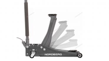 Домкрат подкатной 3,2 т, супернизкий подхват, педаль Артикул: N32032G