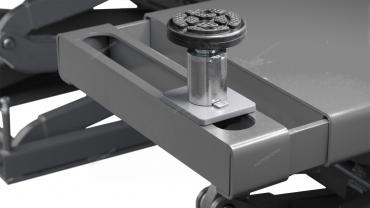 Подъемник ножничный 3,5 т, с встроенными адаптерами для SUV авто, 380 В, серый N631-3,5G_380