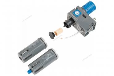 Фильтр воздушный с редуктором и лубрикатором, 1/2