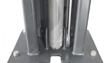 Подъемник двухстоечный 4 т, H=4 м, 380 В, синий NORDBERG N4120H1-4B_3+2_380