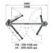 Подъемник двухстоечный г/п 4500 кг  Rotary SPOA40E-5-EH1