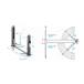Двухстоечный подъемник 4 т, 380 В, серый NORDBERG N4120B-4G_3+2_380