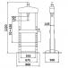 Пресс гидравлический настольный 10 т.  Werther PR10B/PM (OMA 650B)