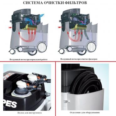 Профессиональный пылесос RUPES S145EPL