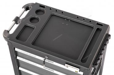 Тележка инструментальная, 6 выдвижных ящиков, серая Артикул: T6N(G)