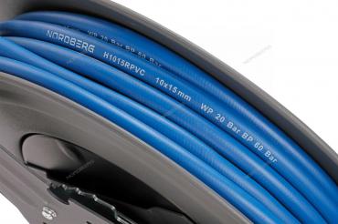 Шланг воздушный на стальной катушке, гибридный ПВХ Ø 10х15 мм, 20 м Артикул: HR1020RPVC