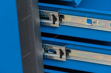 Тележка инструментальная, 7 выдвижных ящиков, синяя Артикул: T7N(B)