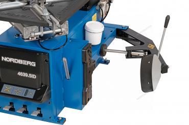 Станок шиномонтажный полуавтомат, односкоростной, стол с накладками, 220 В, синий   4639,5ID(B) 220