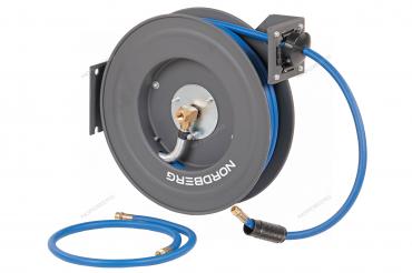 Шланг воздушный на стальной катушке, гибридный ПВХ Ø 10х15 мм, 20 м Артикул: HR1020RPVC