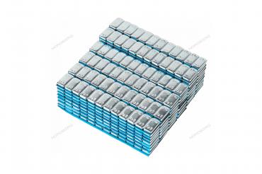 Грузики самоклеящиеся (12х5 г) Fe закругленные L=12 см, 50 лент Артикул: W5FR2