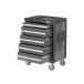 Тележка инструментальная, 5 выдвижных ящиков, серая Артикул: T5N(G)