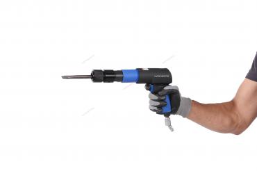 Пневмозубило 250 мм, с комплектом насадок и быстросъемным держателем в кейсе, 20 предметов Артикул: NP5070K1